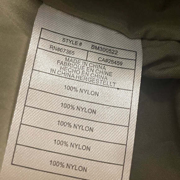 Steve Madden Eva Olive Bomber Jacket Women’s M - Picture 5 of 11